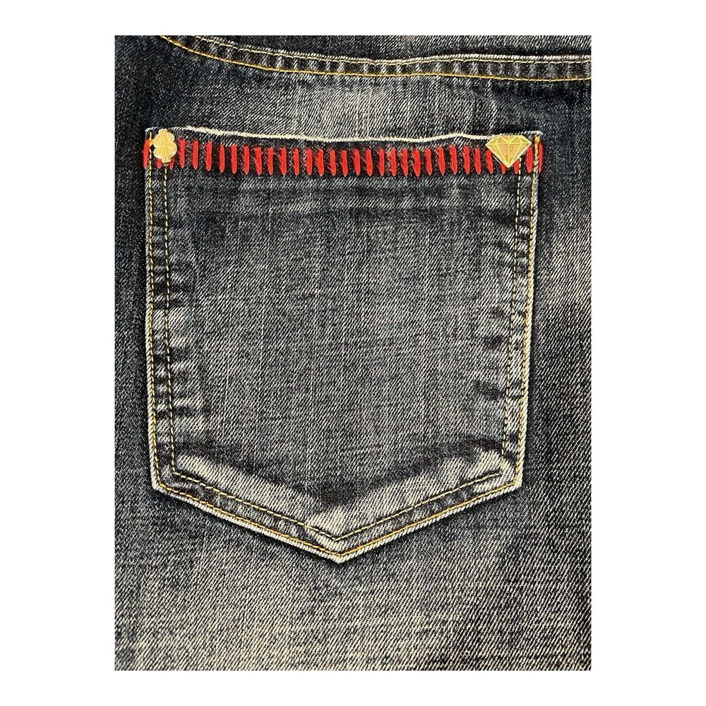 Vintage Baggy Y2K Stash House Denim‎ Jeans size 40 Distressed style RN 0100964 - Picture 16 of 16